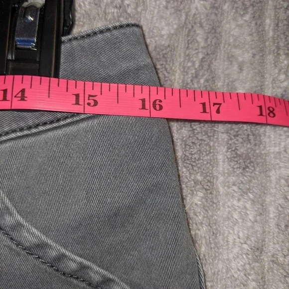 Abercrombie Fitch Cargo Pants Zip Ankle Womens 29 Slim‎ Gray - Picture 6 of 6